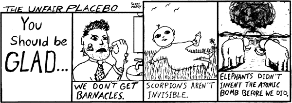 [ 'Unfair Placebo' by Scott Marcy ]
